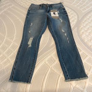 SEVENS High rise ankle skinny jeans